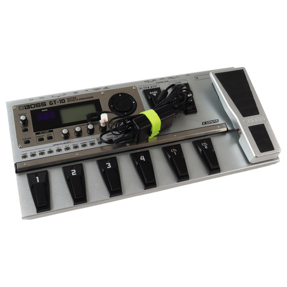 BOSS GT-10 マルチエフェクター 動作OK！外観錆あり BOSS GT-10 マルチ