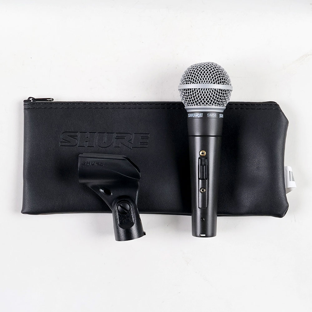 中古】 マイク ダイナミックマイク SHURE SM58SE スイッチ付き
