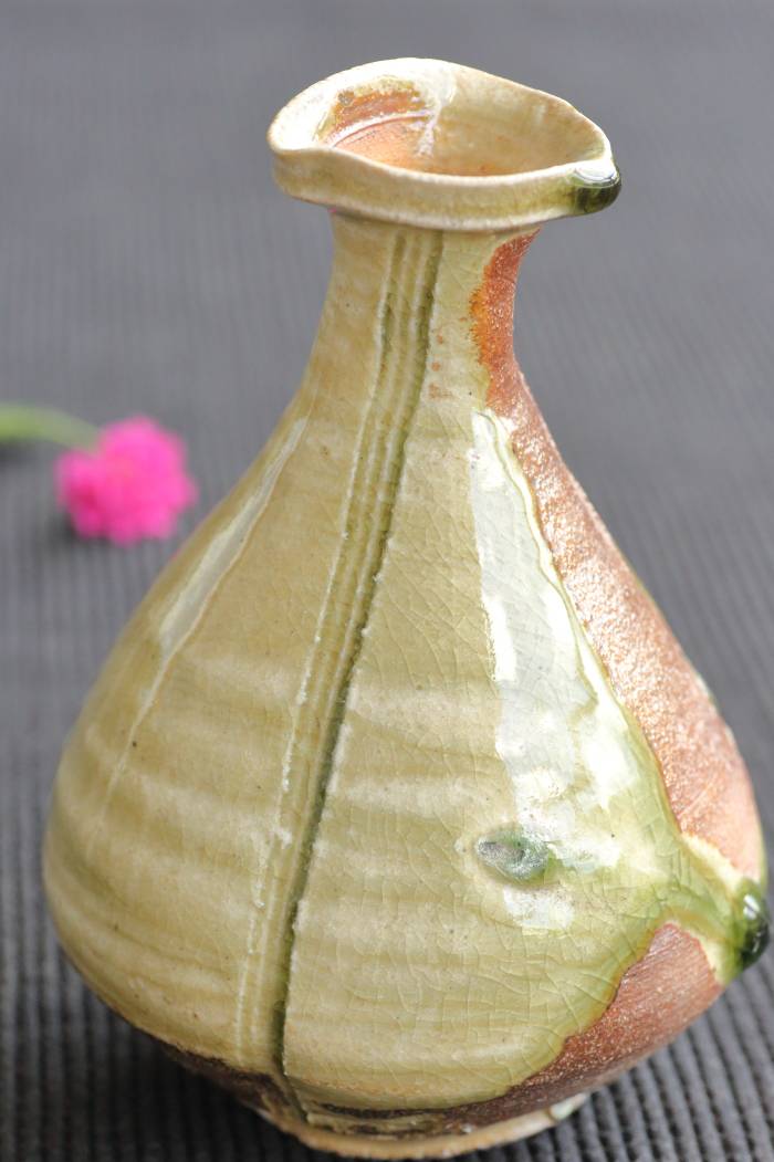 小島憲二 伊賀焼 徳利 酒器 桐箱