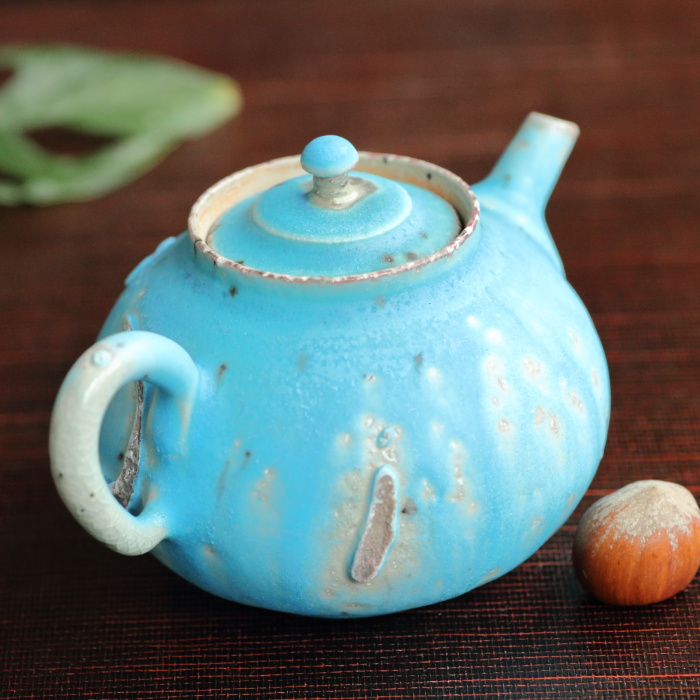 山田常山 宝瓶 絞り出し 急須