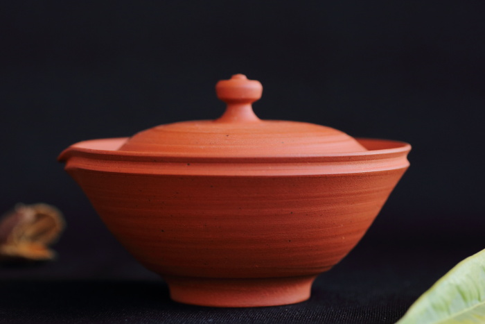 山田想 朱泥絞り出し 満容量80ml 作家もの常滑焼 上煎茶玉露茶中国茶用