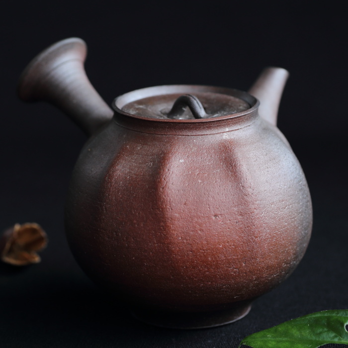 常滑焼急須 窯変 小西洋平 作 共箱 茶道具 【公式通販】