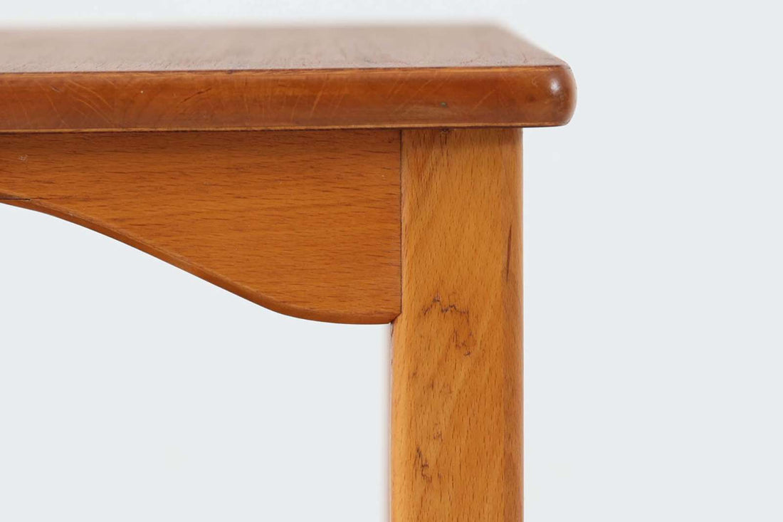 スウェーデン製/サイドチェスト/チーク材ビーチ材 スウェーデン製