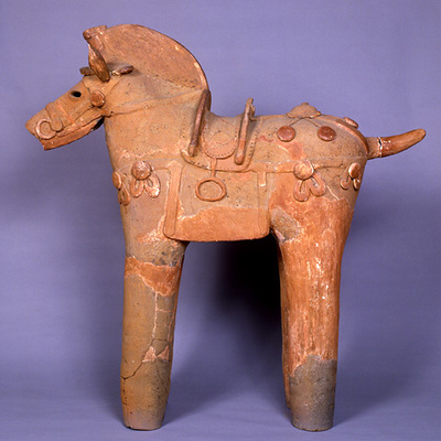 西長岡東山古墳群出土の埴輪飾り馬 - 太田市ホームページ（文化財課）