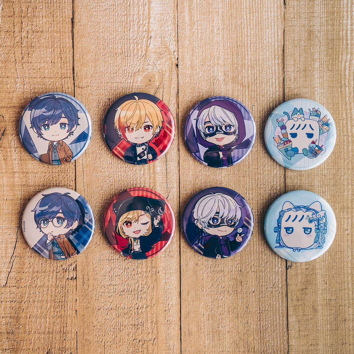 rurudo 個展 FALLEN ガチャガチャ ランダム缶バッジ イヴ 20個 rurudo