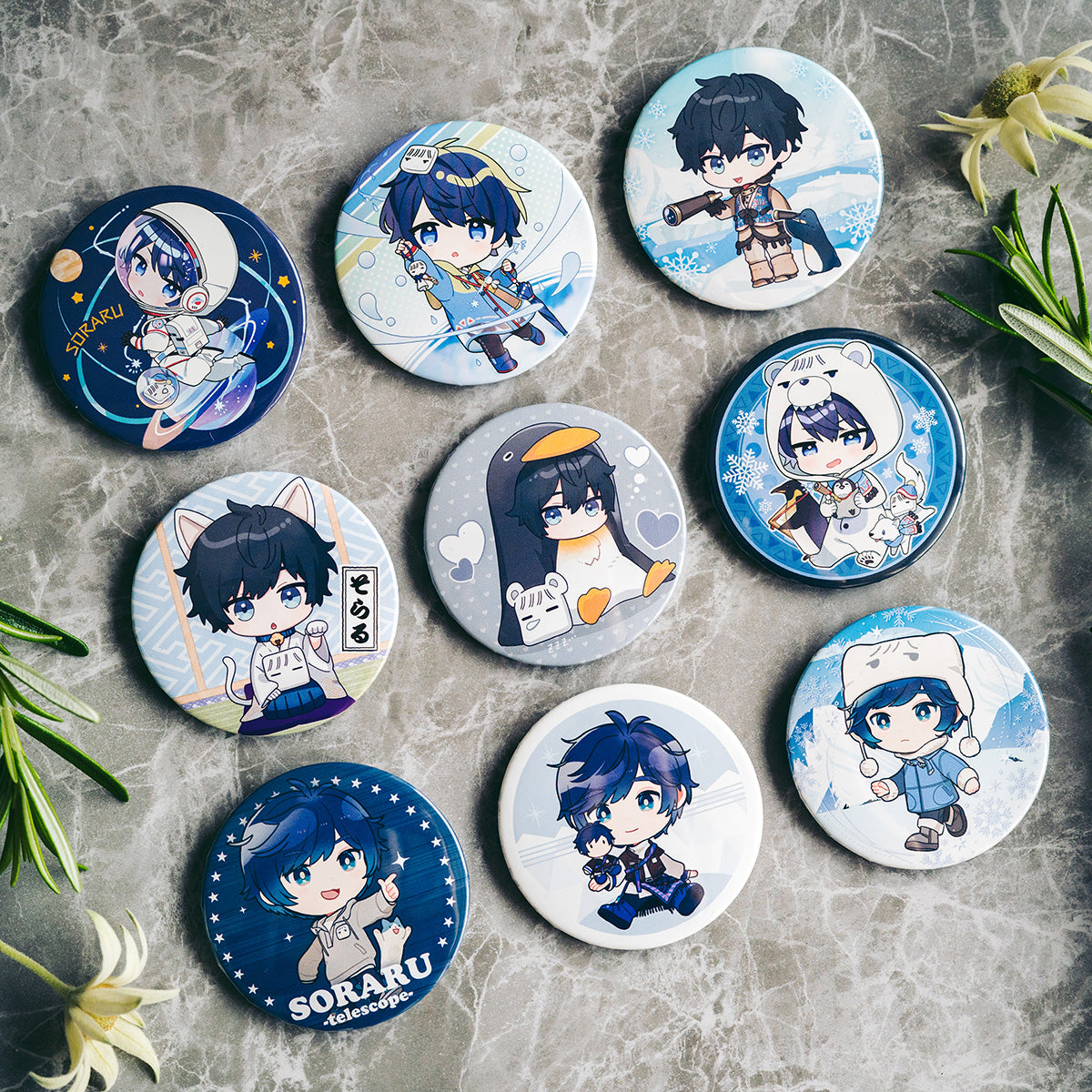 最終値下げ】まふまふ 缶バッジ 100点 まとめ売り 【公式通販】