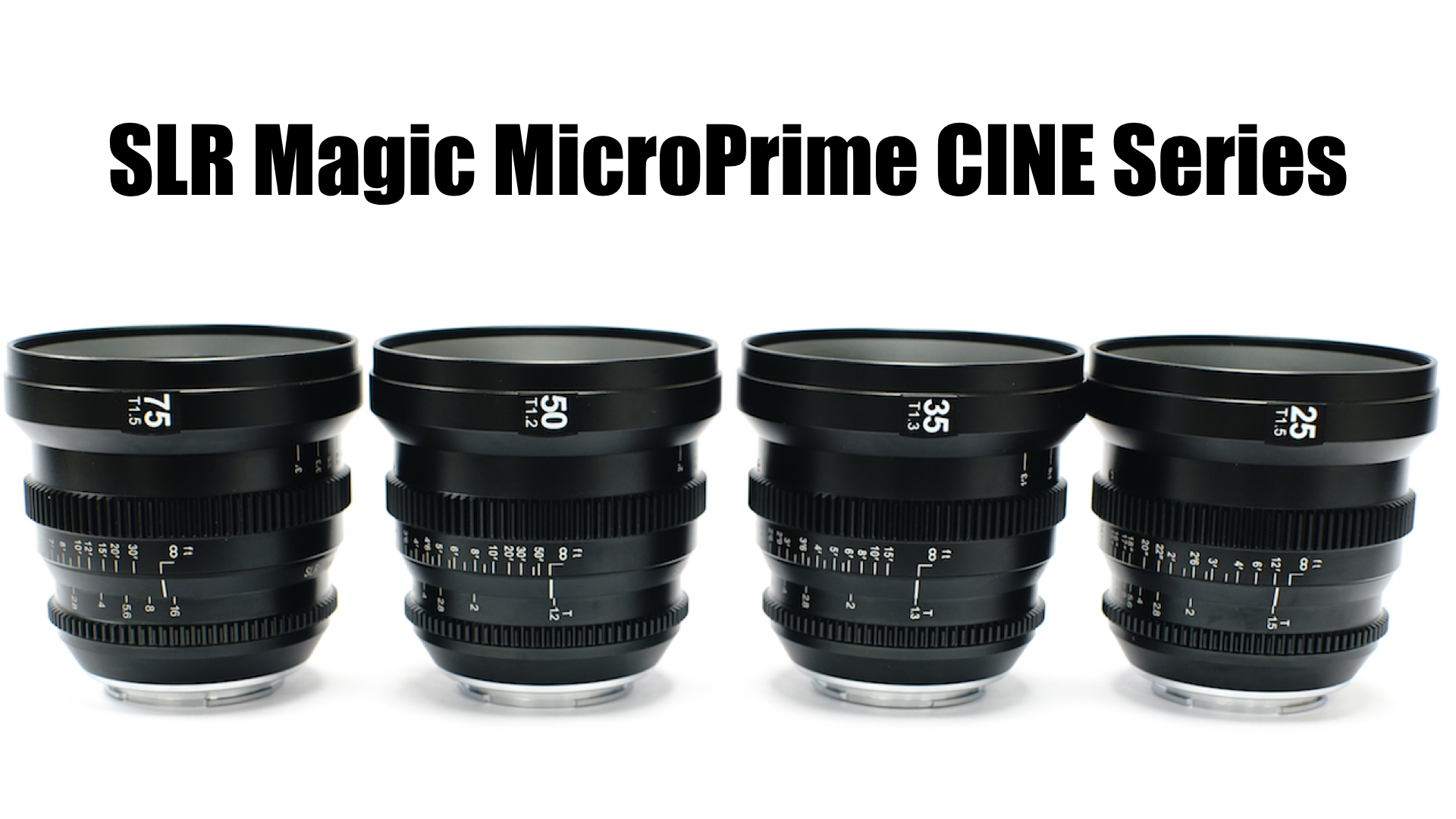 SLR Magic Introduces new Lenses - The MicroPrime CINE E-Mount