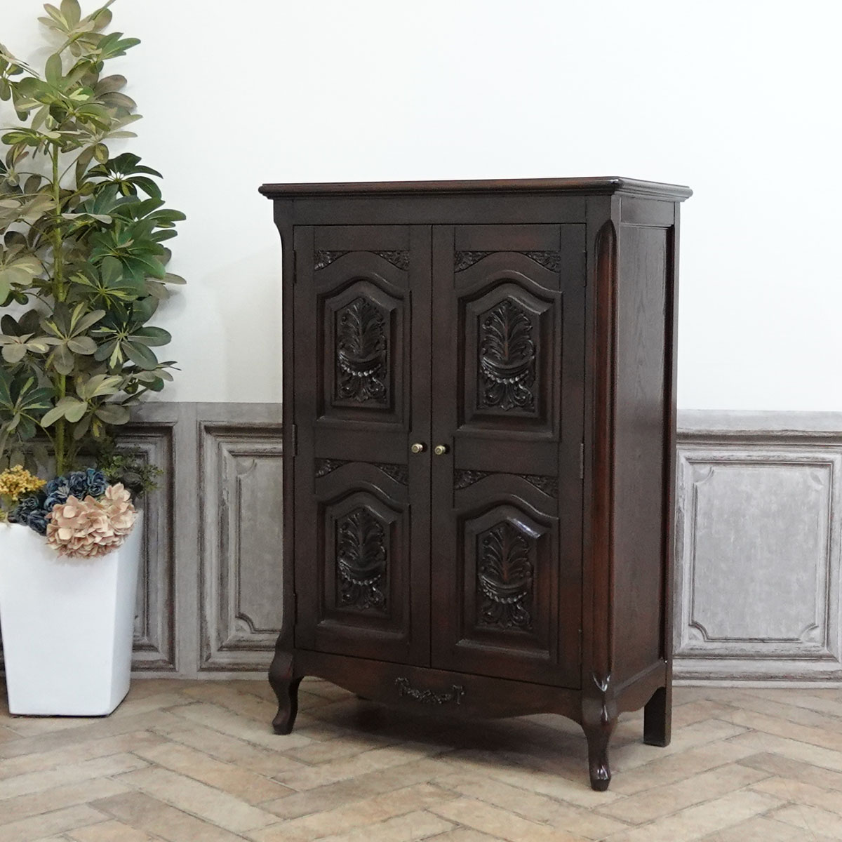 キャビネット・アンティークテイスト 5086-5 新着アンティークテイスト