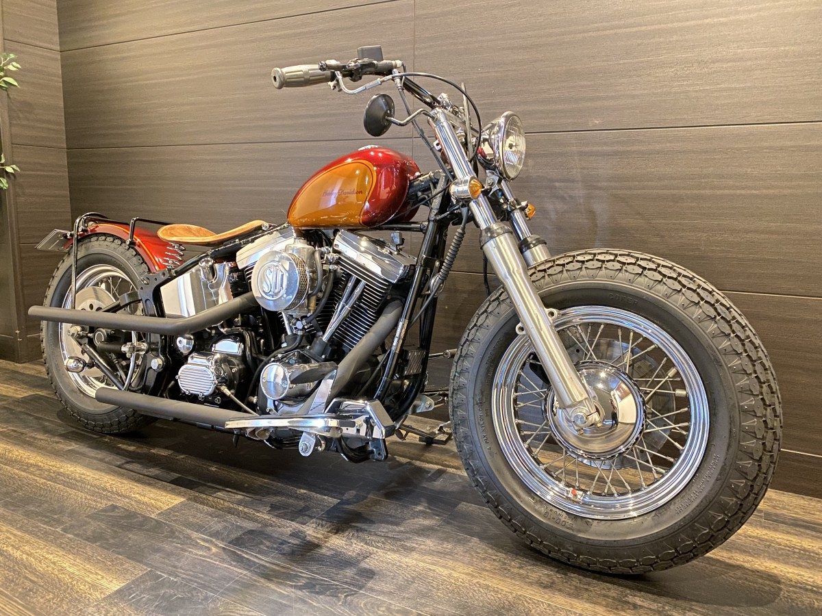 ナロータンク ショベル パン エボ ソフテイル ソフテイル、フロント