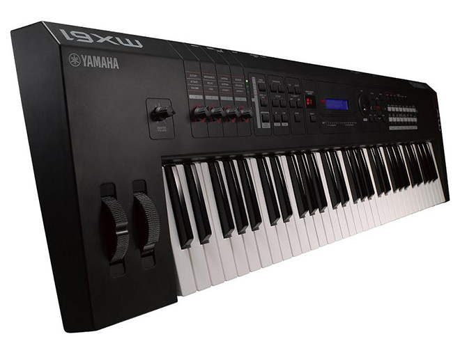 YAMAHA MX61 シンセサイザー 61鍵 動作良好 スタンド付 付属品多数