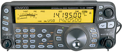 HF/50MHzトランシーバーTS-480