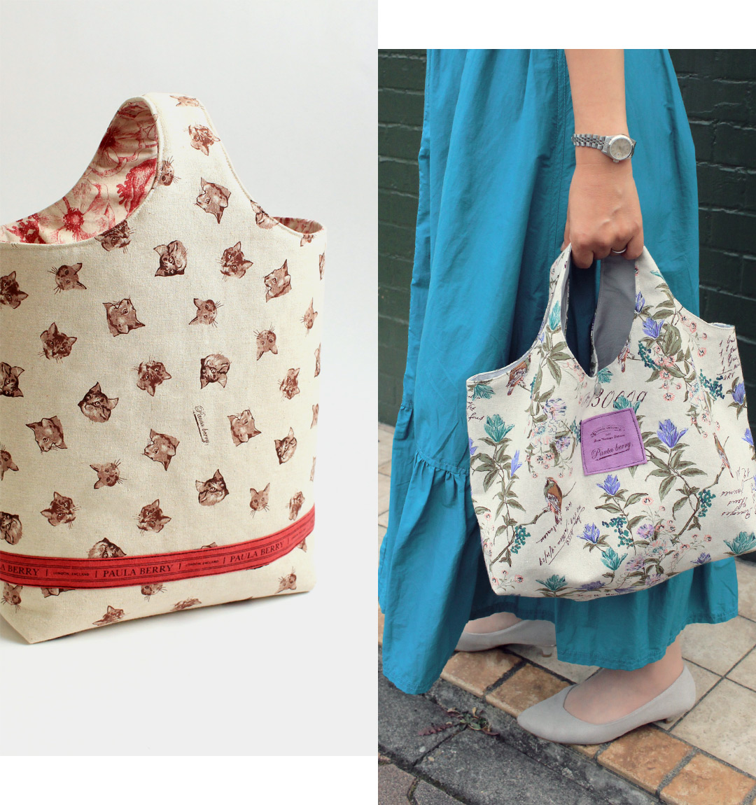 英国スタイルの花柄生地「PAULA BERRY（ポーラベリィ）」2021秋冬