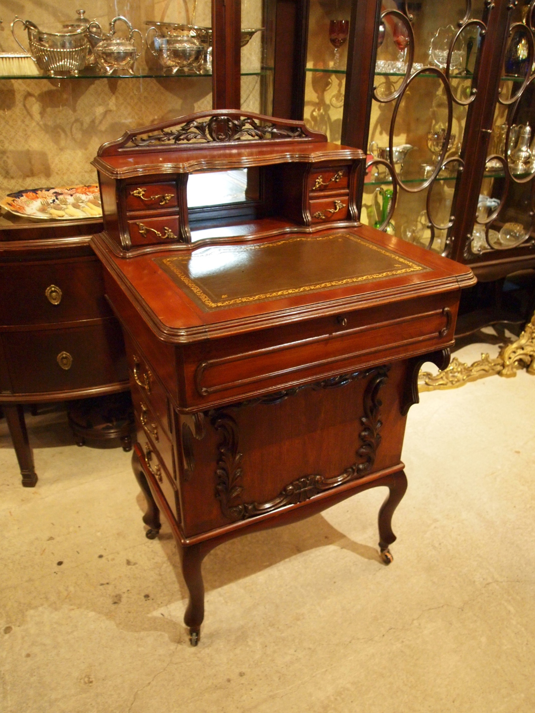 ダベンポートデスク｜クレアアンティークス｜アンティーク家具