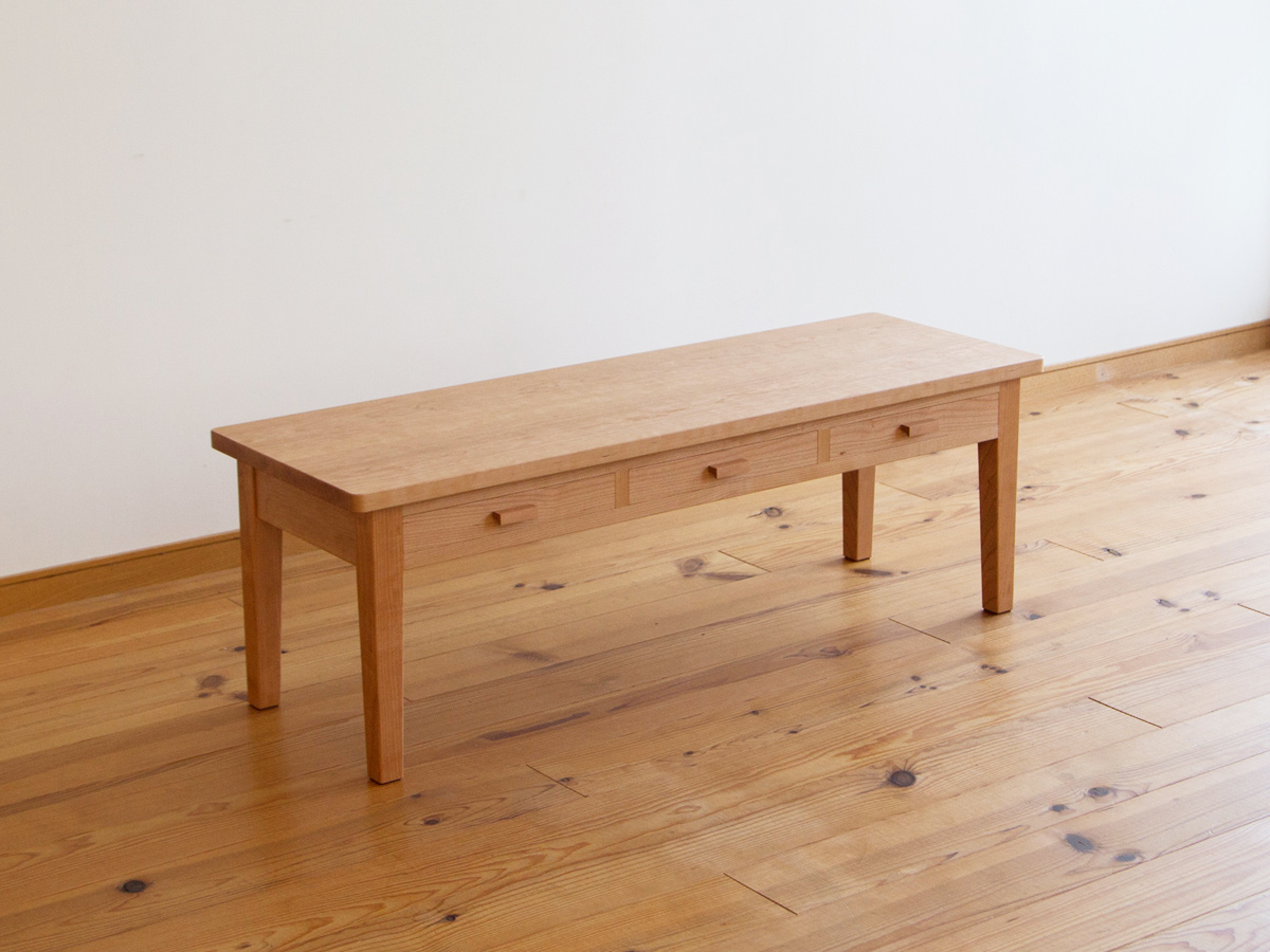 オーダー家具・D-149 チェリーの文机（仏壇台） D-102アレンジ 家具