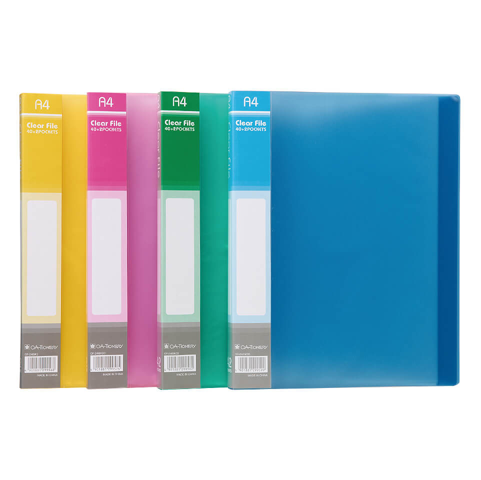 クリヤーファイルA4 42ポケット｜ファイル｜ファイル・ホルダー