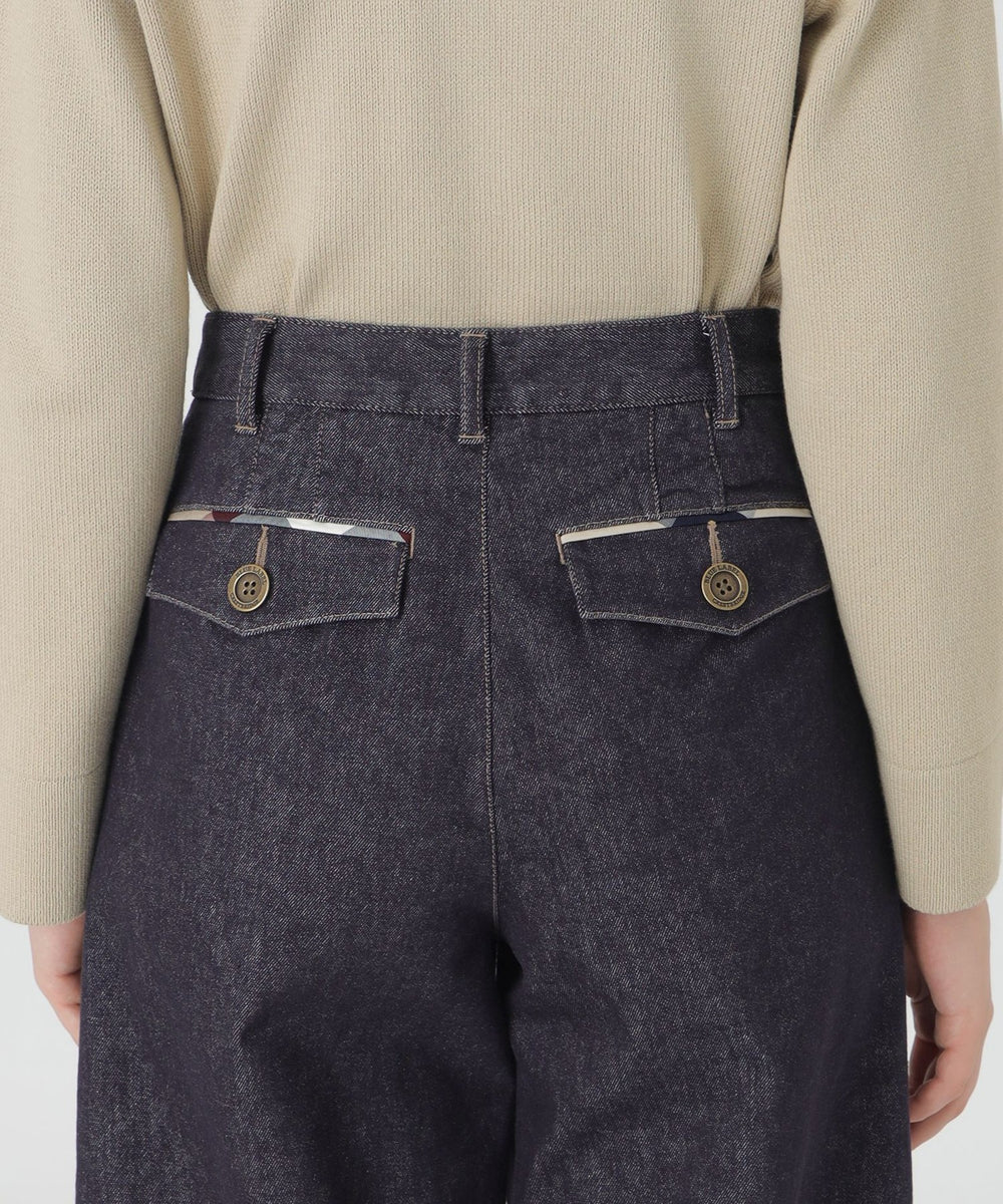 デニムワイドパンツ（パンツ）｜BLUE LABEL CRESTBRIDGE(ブルー