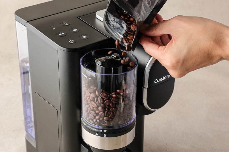 ドリップワン ミル付コーヒーメーカー「DGB-2KJ」挽きたての香り、淹れ