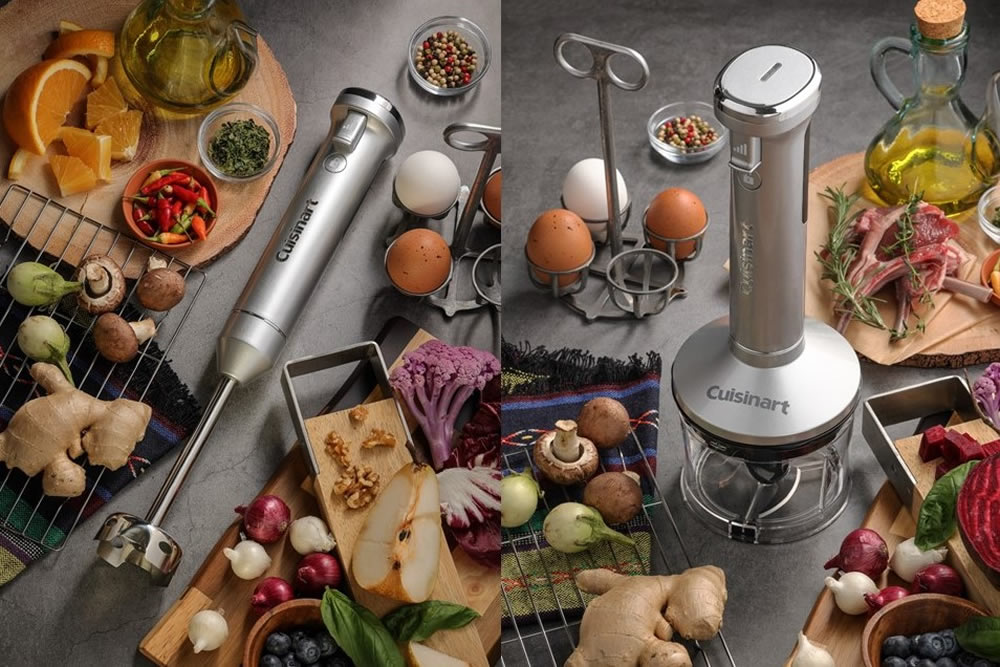 コードレス充電式ハンドブレンダー「RHB-1070J」コードレスだと毎日の