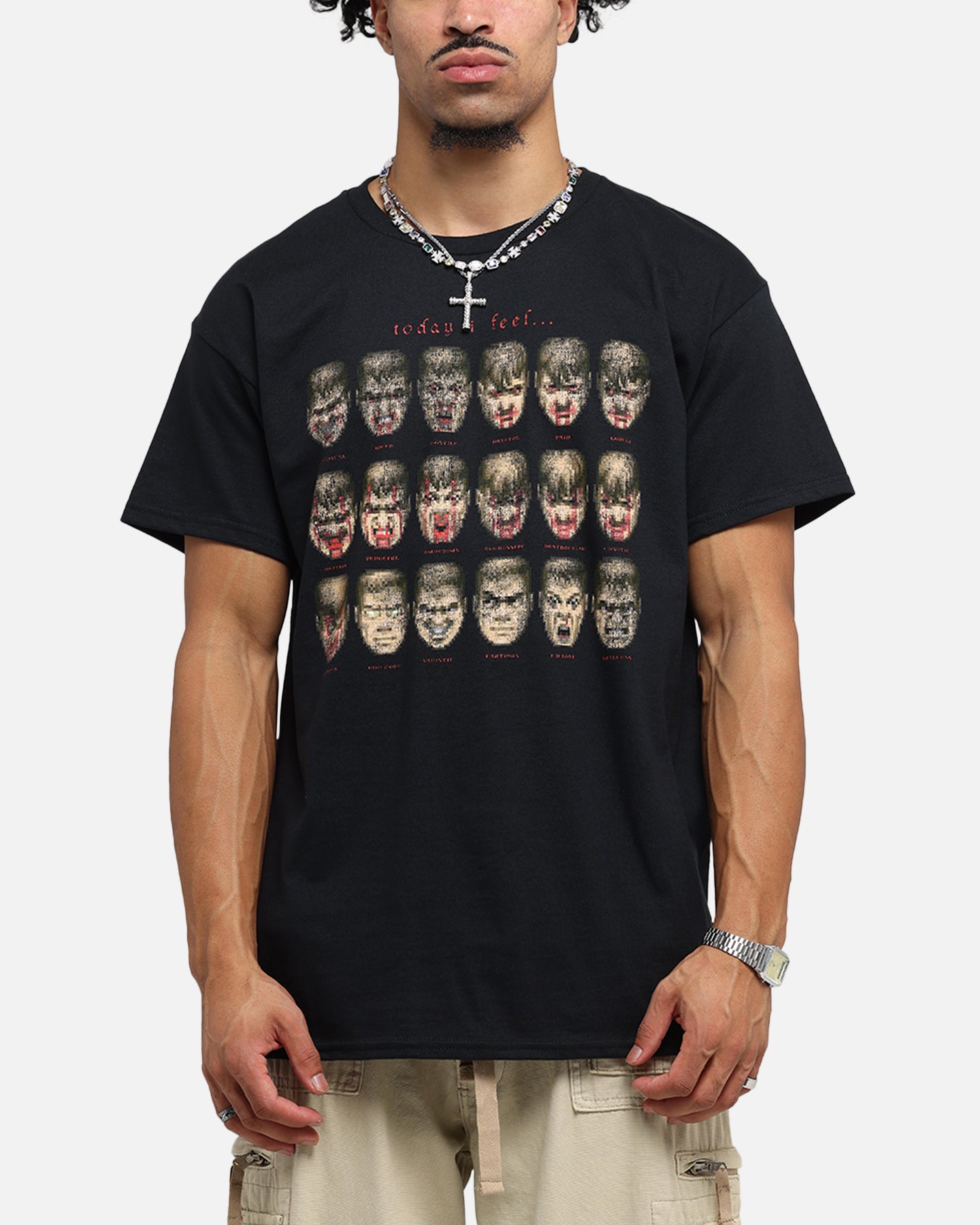 73Studio X Doom Today I Feel T-Shirt Black | Culture Kings US