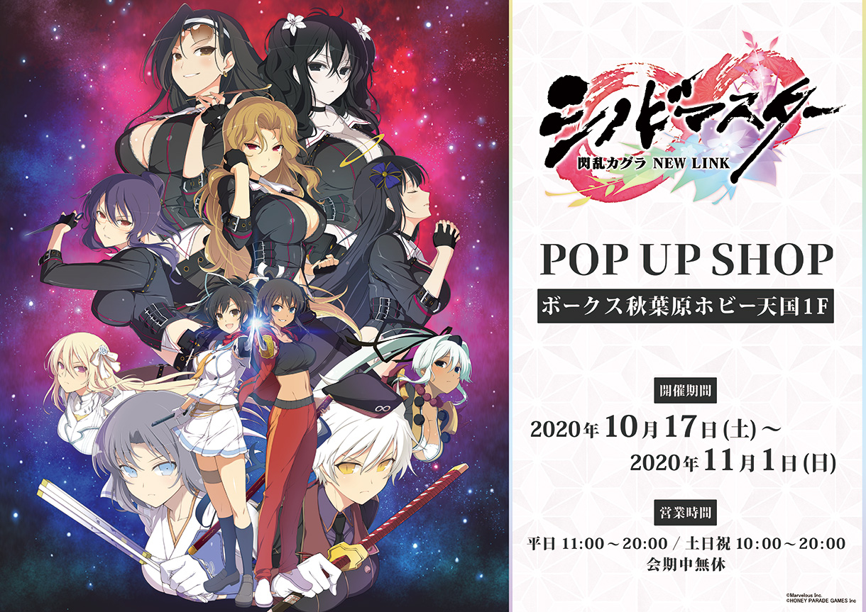 カーテン魂】 [シノビマスター 閃乱カグラ NEW LINK] ポップアップ