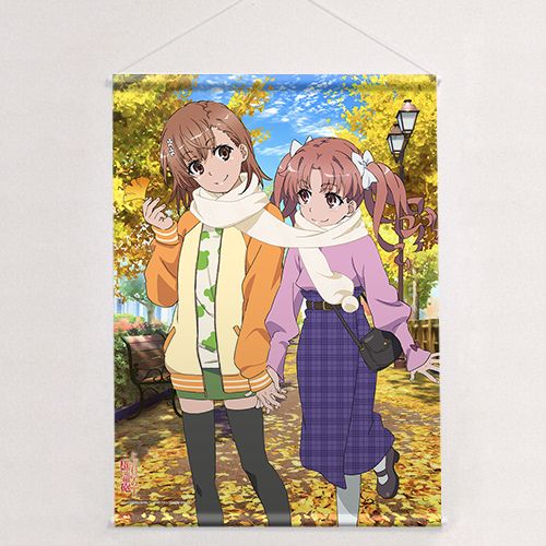 とある科学の超電磁砲T]B2タペストリー（御坂美琴＆白井黒子）