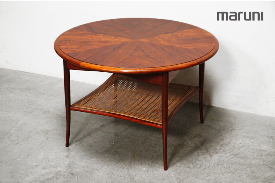 最安値】マルニ最高峰♪地中海ロイヤル引き出し付き サイドテーブル