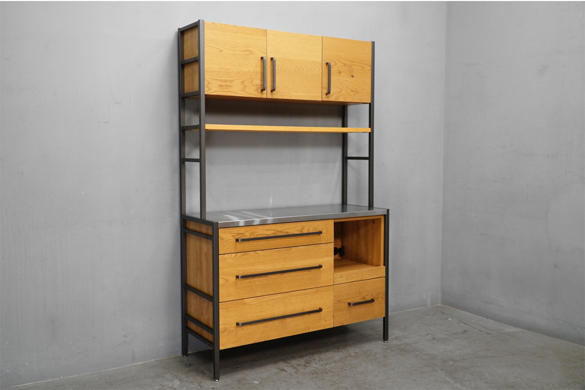 unico ウニコ BREATH ブレス チーク無垢キャビネット買取のアドア東京