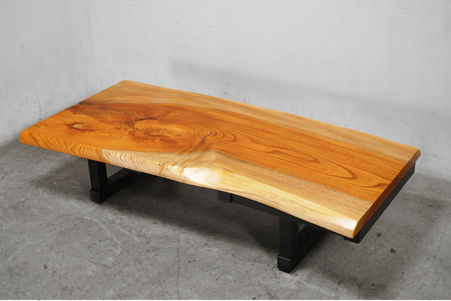 IDC大塚家具 一枚板ダイニングテーブル 高価買取-アドア東京-港区 欅