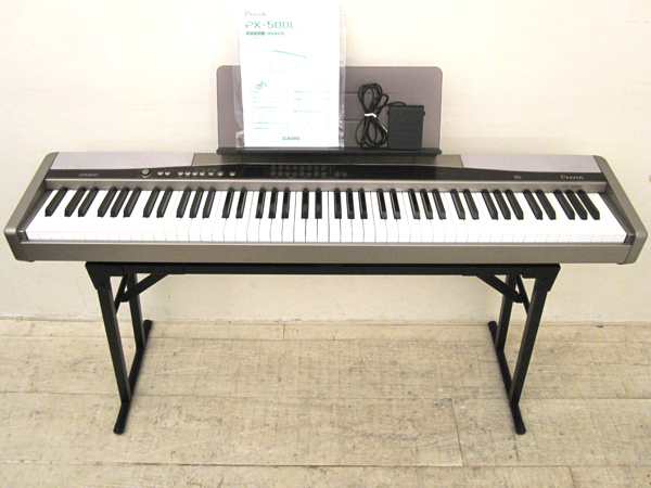 CASIO【カシオ】Privia【PX-500L】 電子ピアノ楽器機材買取専門