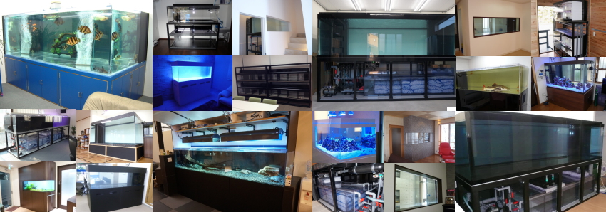 アクリル水槽単体 W2000 | アクリル水槽 設計 施工 販売 有限会社 水槽工房