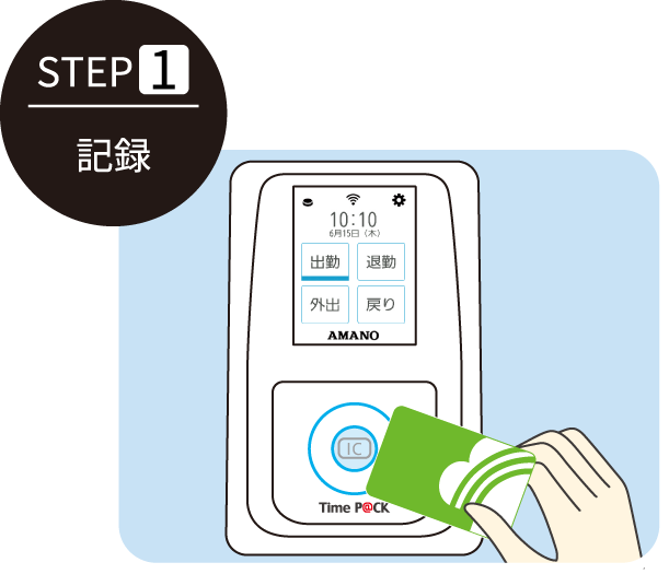 中古】 アマノ TimeP@CK CFライター ACF-10 ACF-10 中古品】AMANO