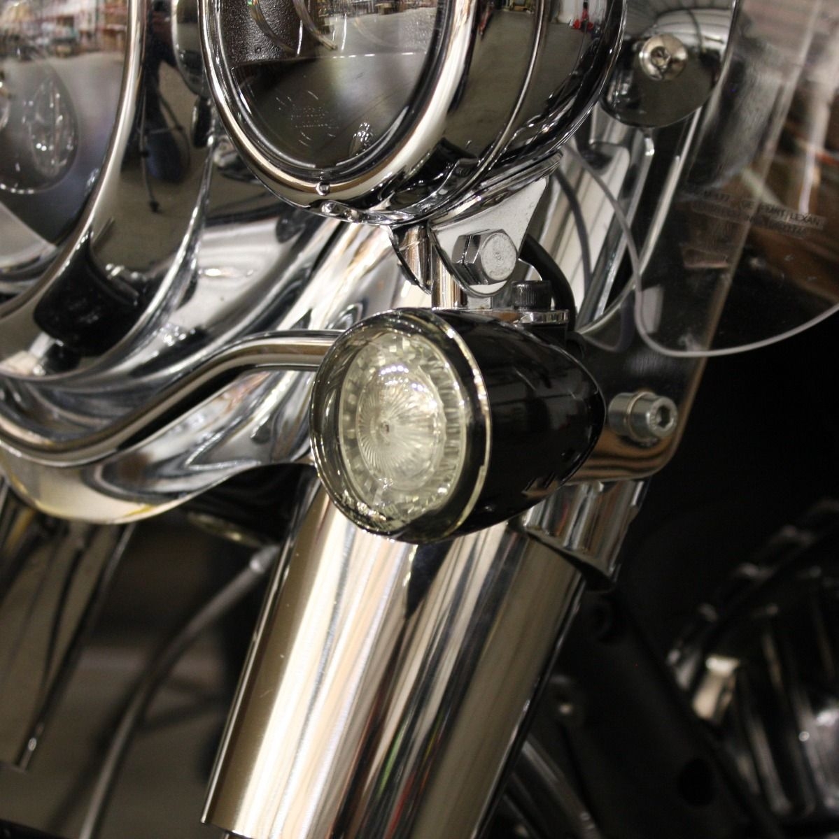 ProBEAM アンバー/ホワイト フロント LED ブレットウインカー