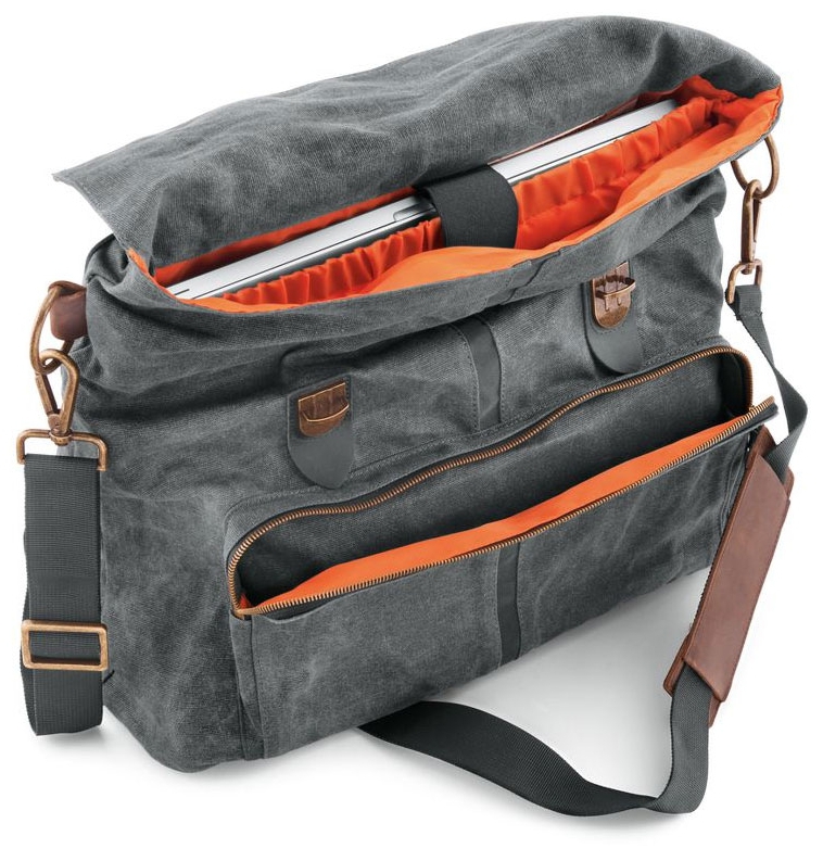 ワックスド キャンバス メッセンジャーバッグ - Harley Davidson