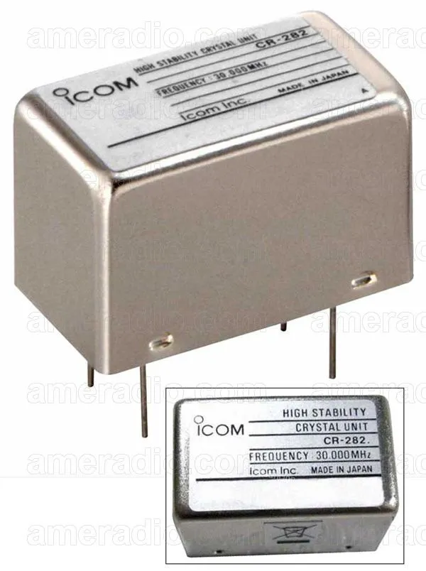Icom IC-R75オプション 高安定基準発振水晶ユニット CR-282 Icom IC