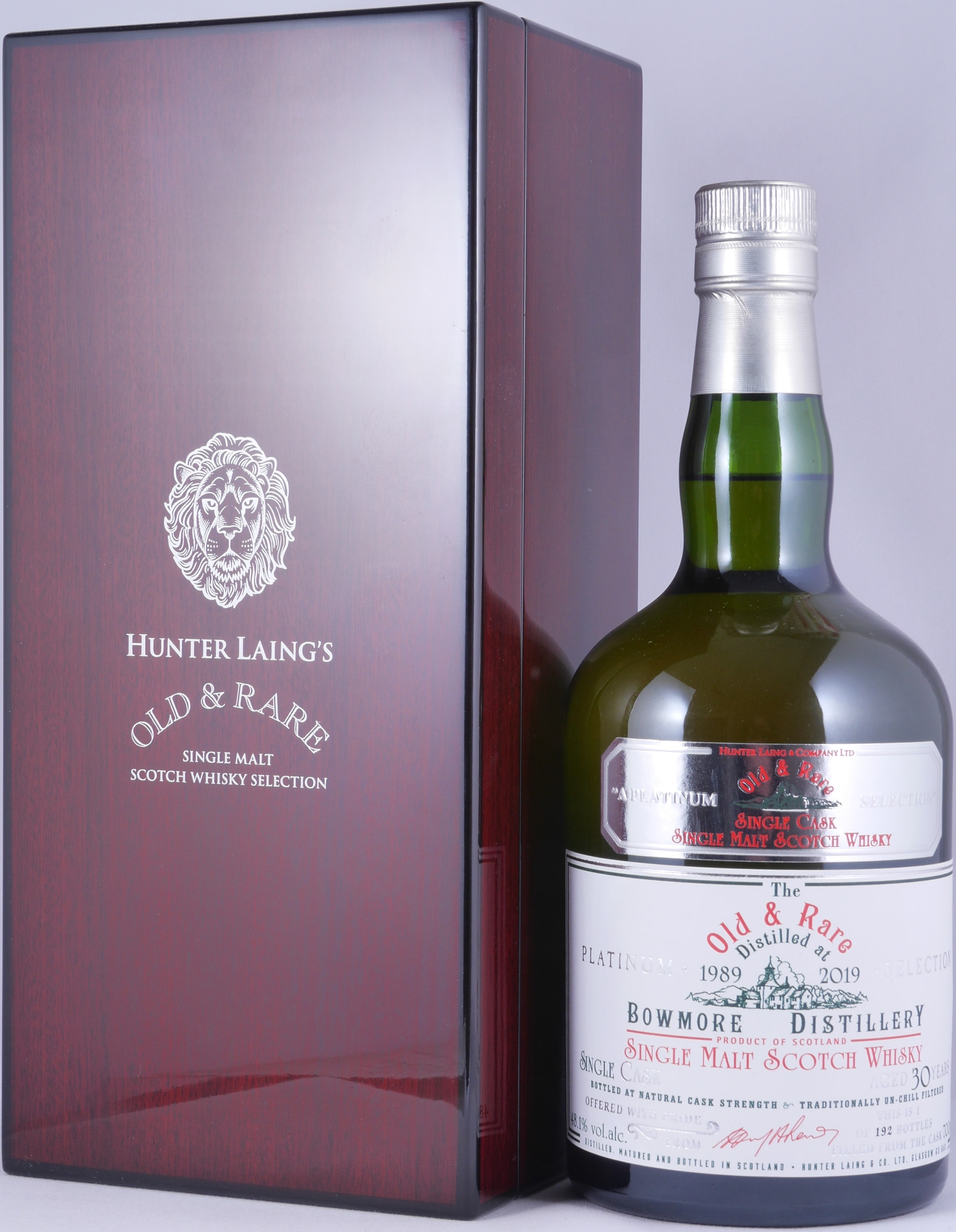 Buy Bowmore 1989 30 Years-old Hunter Laing Old and Rare Heritage
