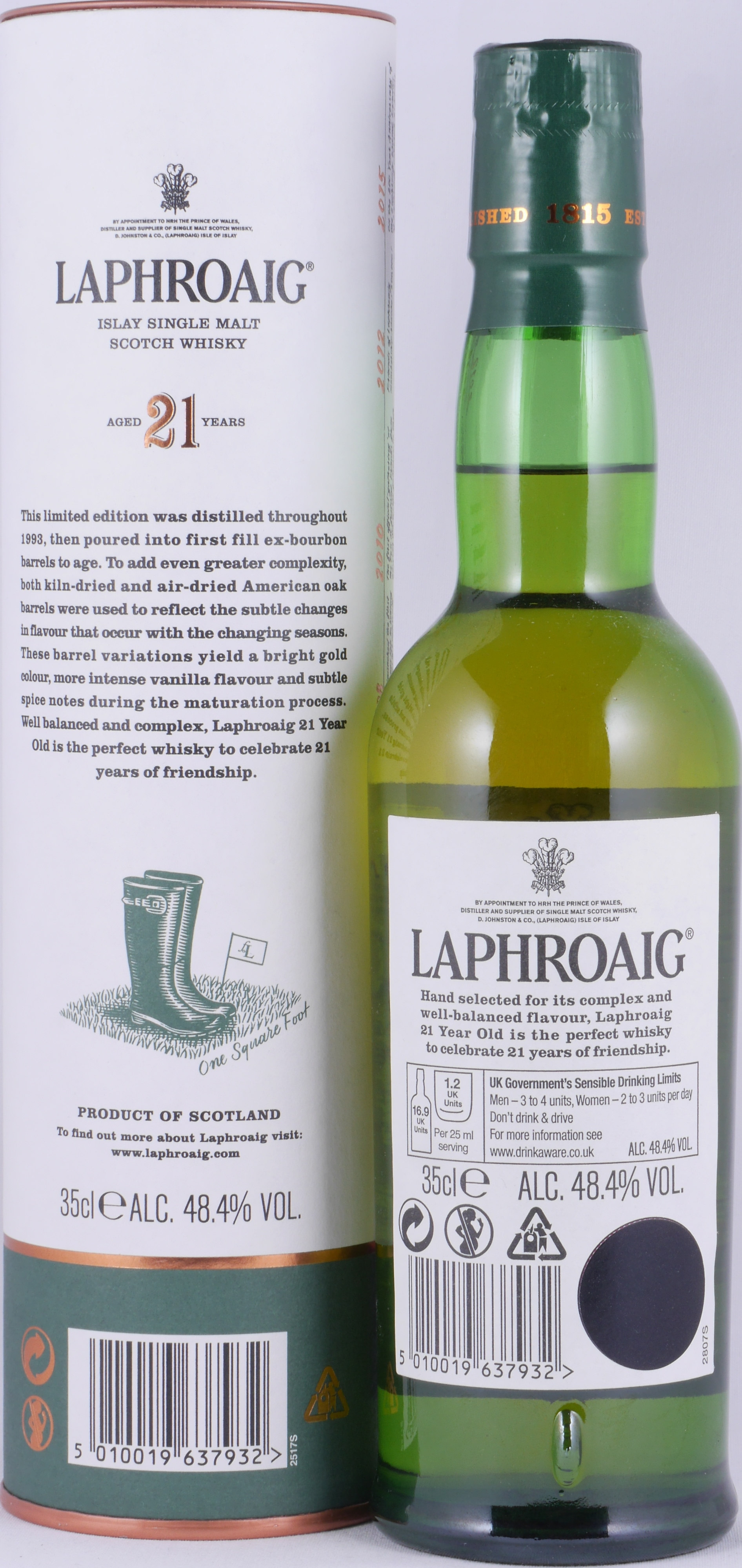 Laphroaig 1993 21 Year of Friendship Limited 2015 Release Whisky 48.4%