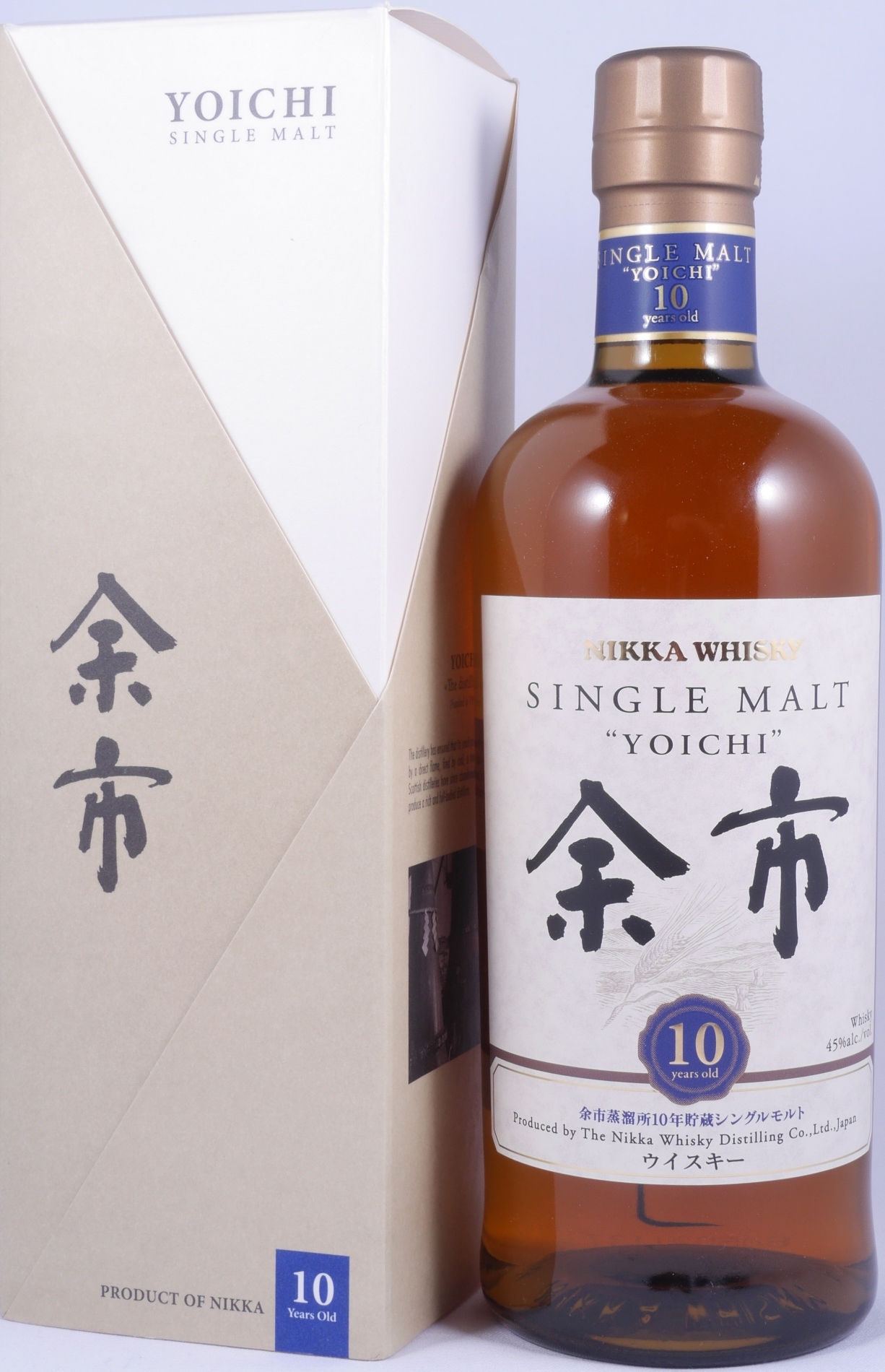 Nikka Yoichi 10 Year Japanese Single Malt Whisky 45.0% ABV