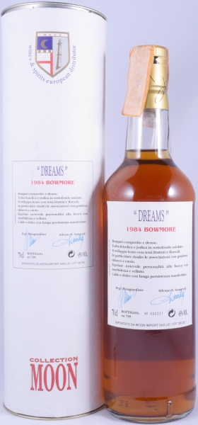 Bowmore 1984 15 Year Sherry Wood Dreams Moon Import Whisky 45.0%