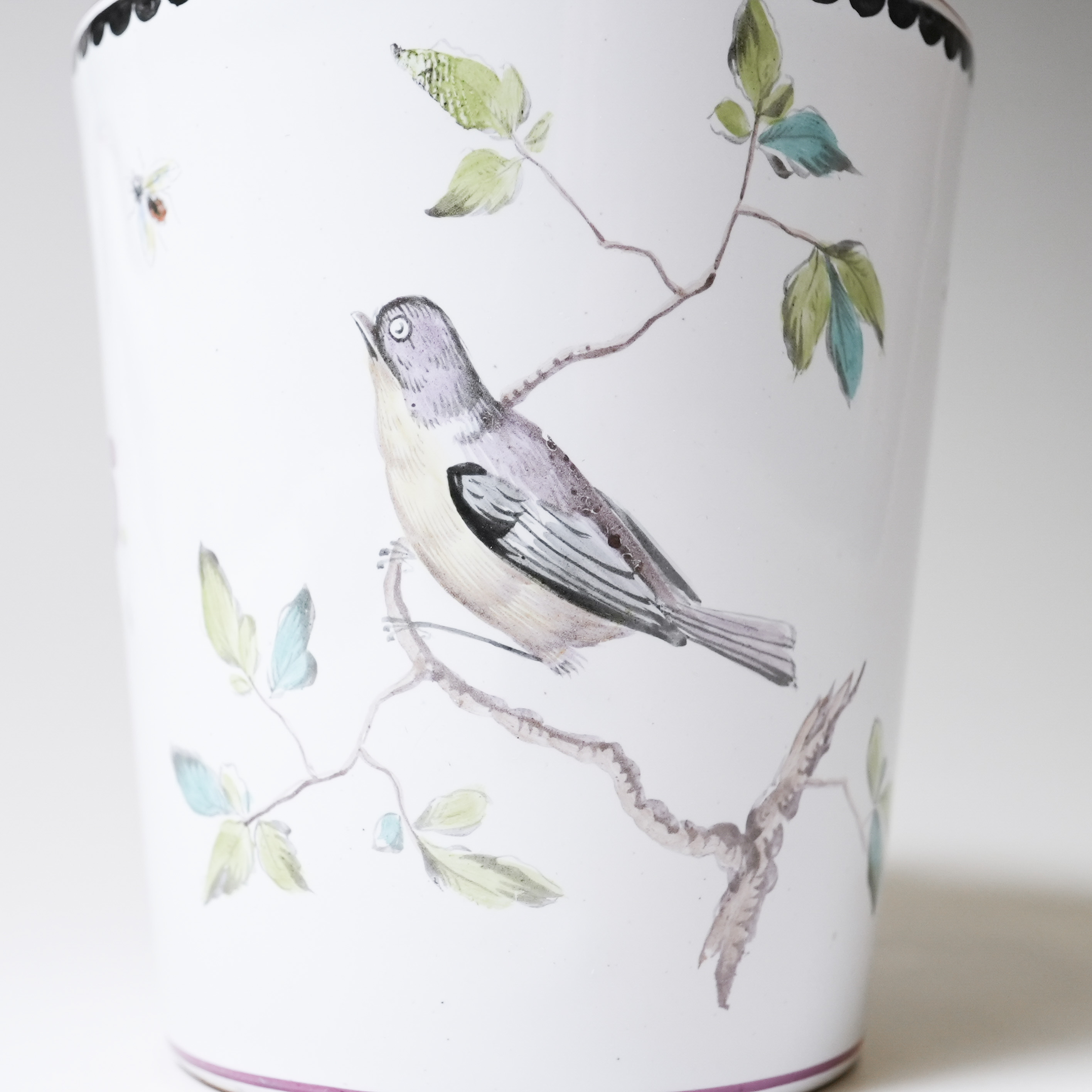 フランス 1870年代 磁器 Emile Galle エミール ガレ エミール・ガレ 鳥