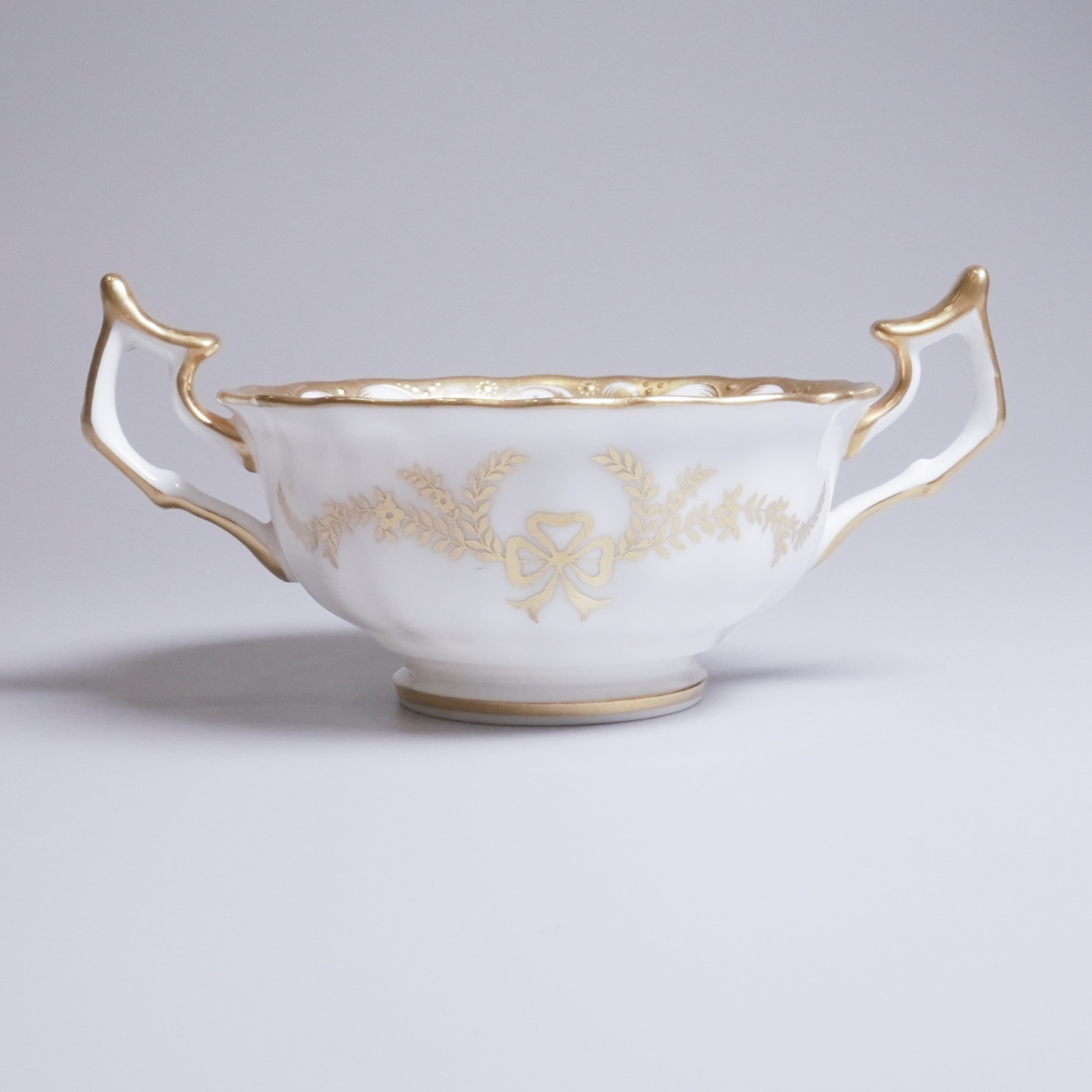 イギリス 1900年代 磁器 Royal Cauldon ロイヤル コールドン ダブル