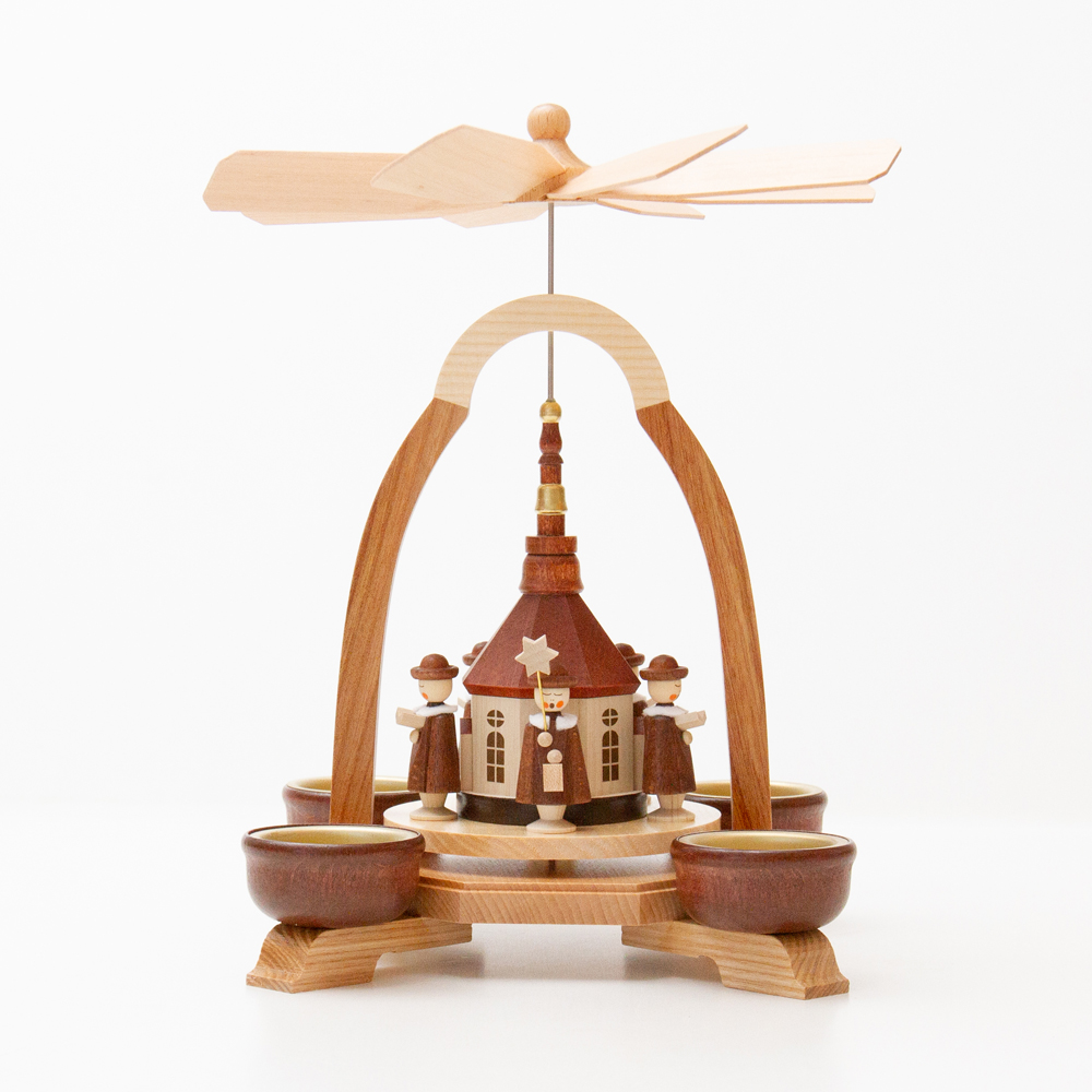 クリスマスピラミッド「ザイフェン教会と聖歌隊」[085/321T] | ANDCHILD