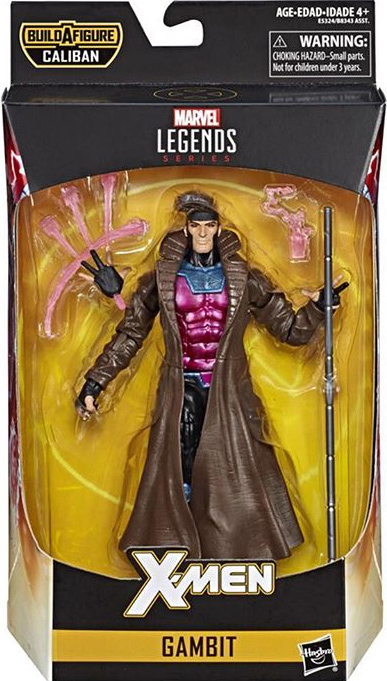 Marvel Legends Gambit Caliban Build A