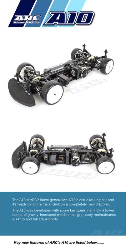 ARC A10 1/10 EPツーリングキット緊急発売！！