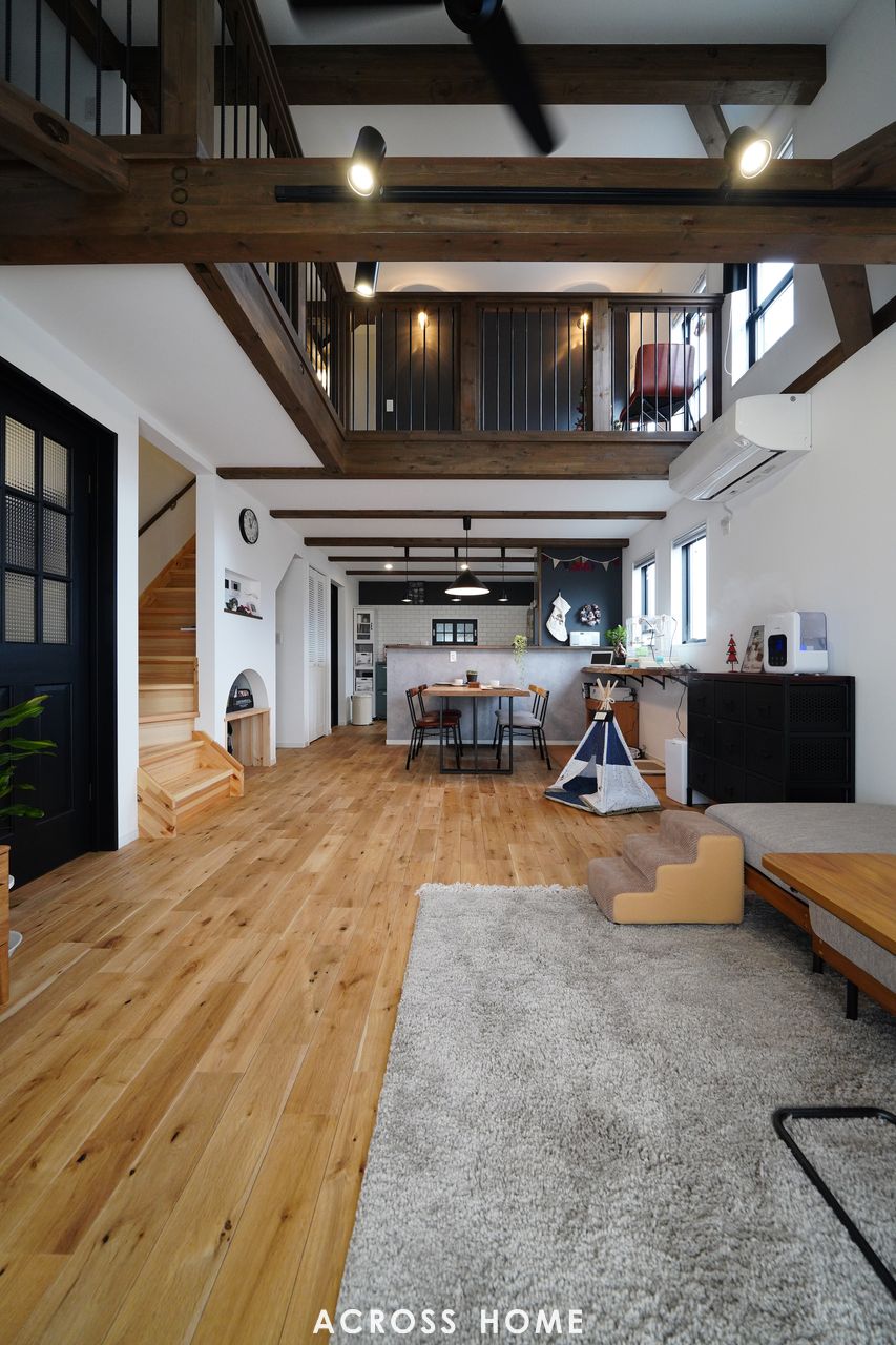 BinO 平屋＋ロフトハウス(長野市)｜LOAFER施工事例 #14｜アクロス