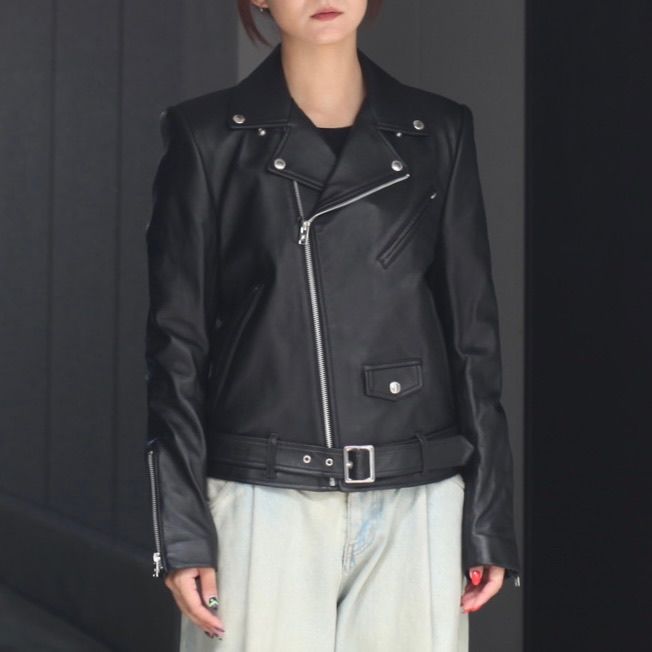 JOHNLAWRENCESULLIVAN - 【残り一点】Lambskin Riders Jacket