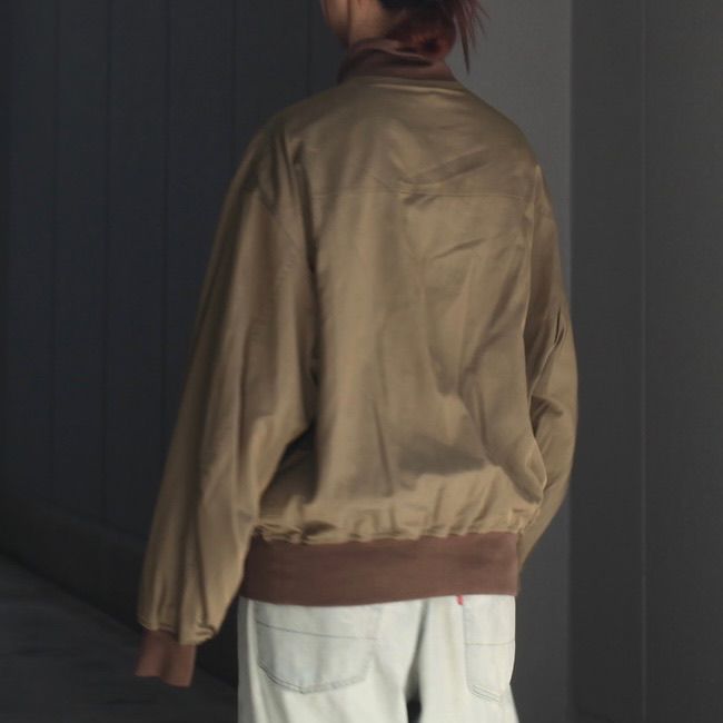 YOKE - 【残り一点】Silk Nylon Driving Blouson | ACRMTSM ONLINE STORE