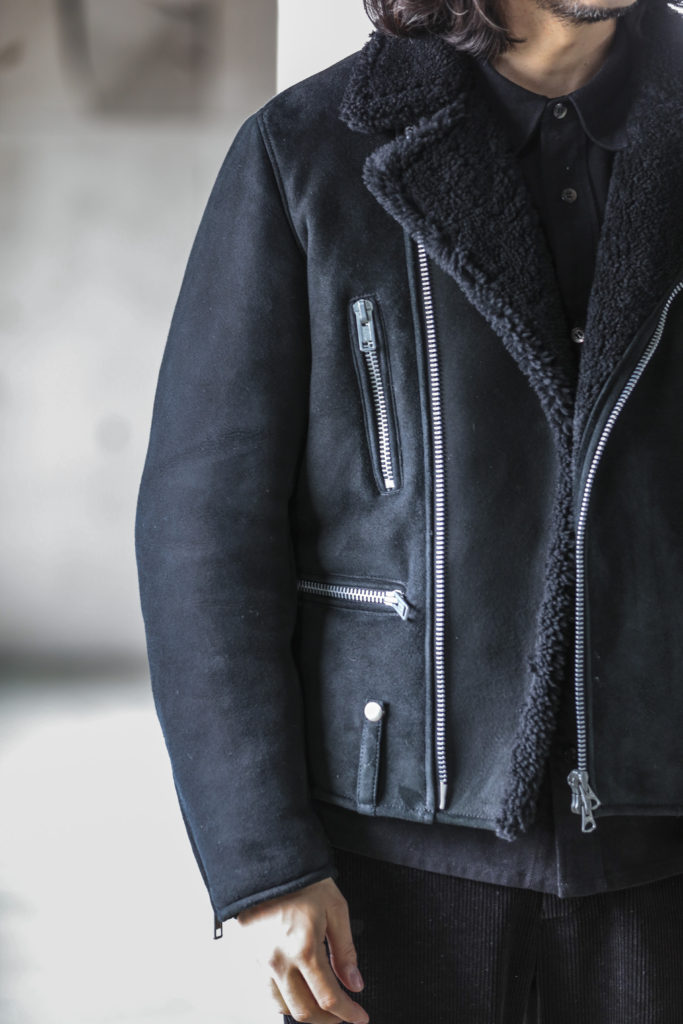 SHEARLING BIKER JACKET – ADDICT CLOTHES JAPAN