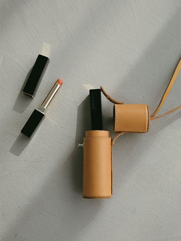 美品☆etre tokyo☆タンドレザーリップケース ブラック ETRE TOKYO