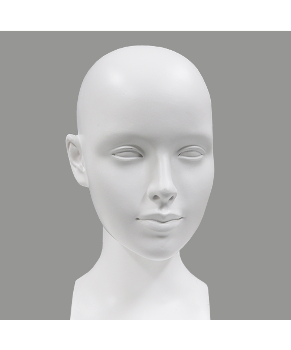 婦人マネキンヘッド FH01｜トルソー（パンツ）レンタルならアディス