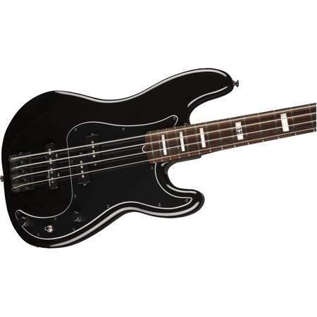Fender Duff McKagen Deluxe Precision Electric Bass Guitar, Black